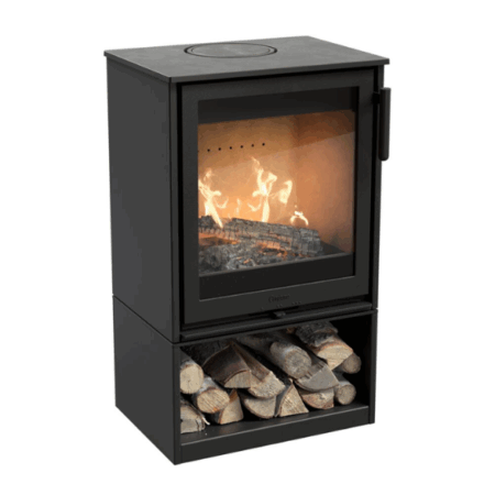 Contura 210 mit Holzfach bei Feuerland in Kiel