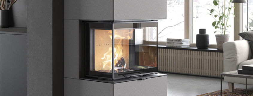 Ein Kaminbausatz von Contura
