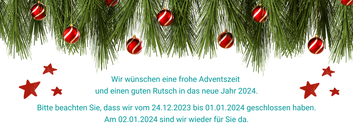 Wir wünschen frohe Weihnachten!